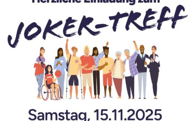 15.11.2025, 17 – 21 Uhr, Einladung Joker-Treff